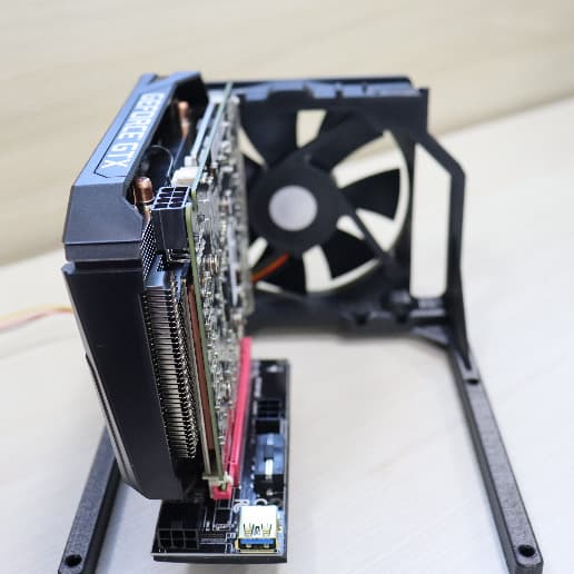 Suporte Externo Duplo para GPU foto 5